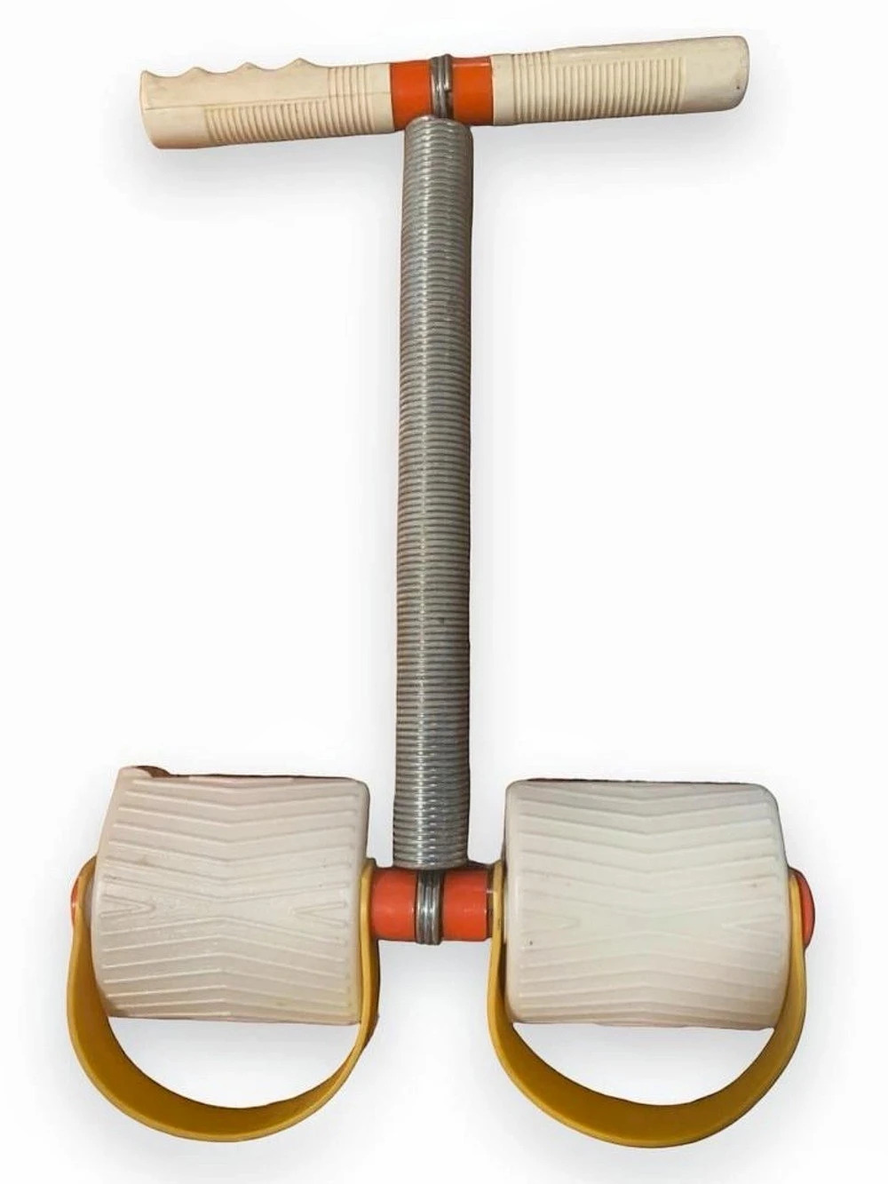 Vintage 1980's  Pull-Up Exerciser Spring Action Rowing Row Ab (D4)